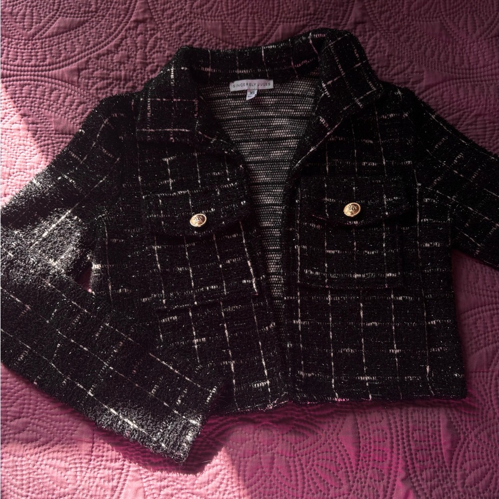 Tweed Blazer Jacket